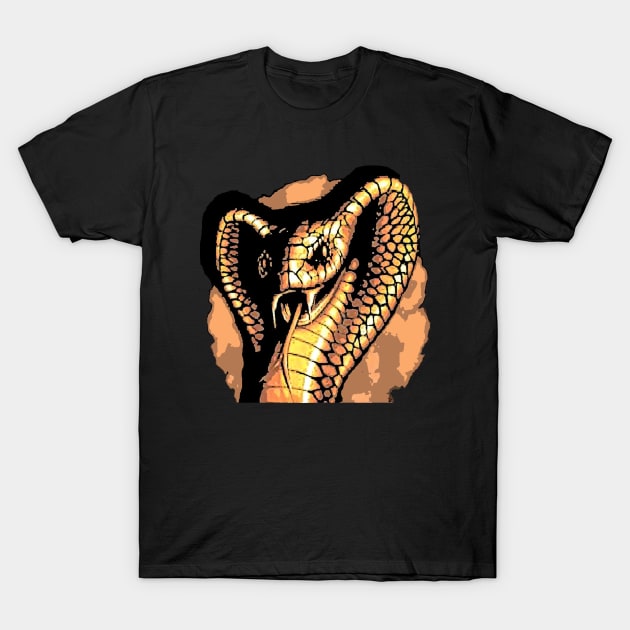 The Viper! T-Shirt by oswaldomullins